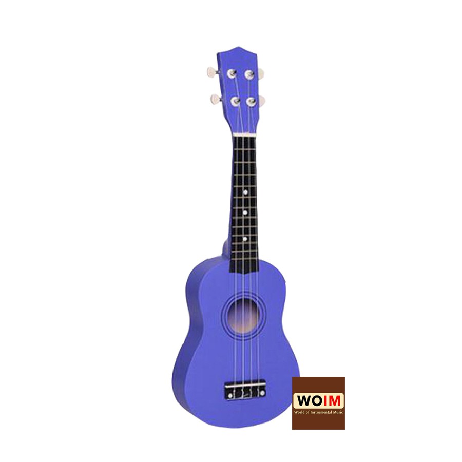 Đàn Ukulele Soprano Màu Trơn Giá Rẻ gỗ full màu 33A15