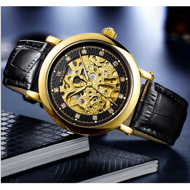 (Shopee trợ giá) - Đồng hồ Wesikai Nhật Bản cơ tự động chính hãng