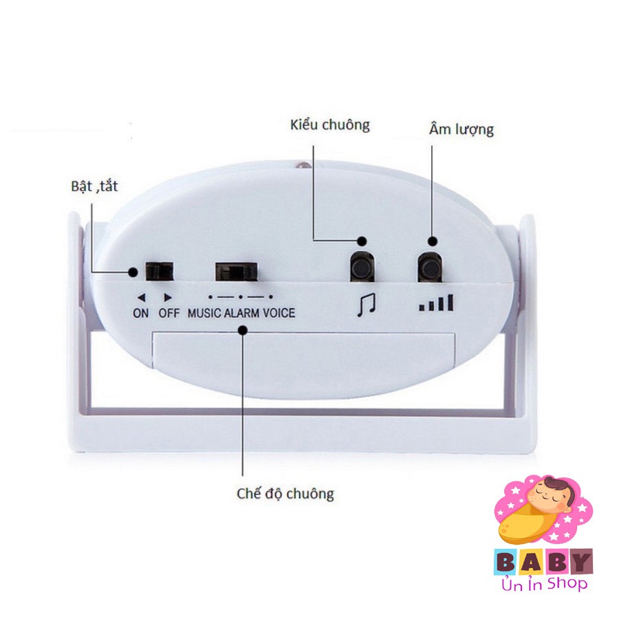 CHUÔNG BÁO SÁT KHUẨN, CHUÔNG BÁO CHỐNG TRỘM  CẢM ỨNG CHUYỂN ĐỘNG