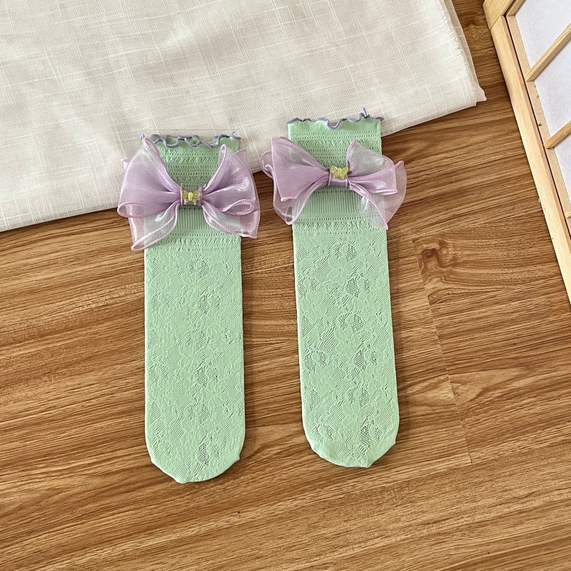 Vớ Phối Nơ Phong Cách Lolita Xinh Xắn