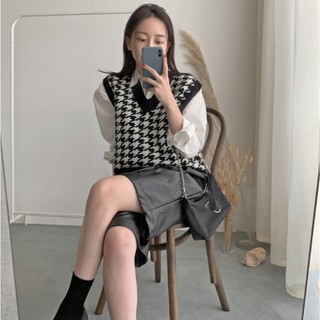 Áo sơ mi/áo khoác ghi lê vải len/túi thời trang sành điệu cao cấp