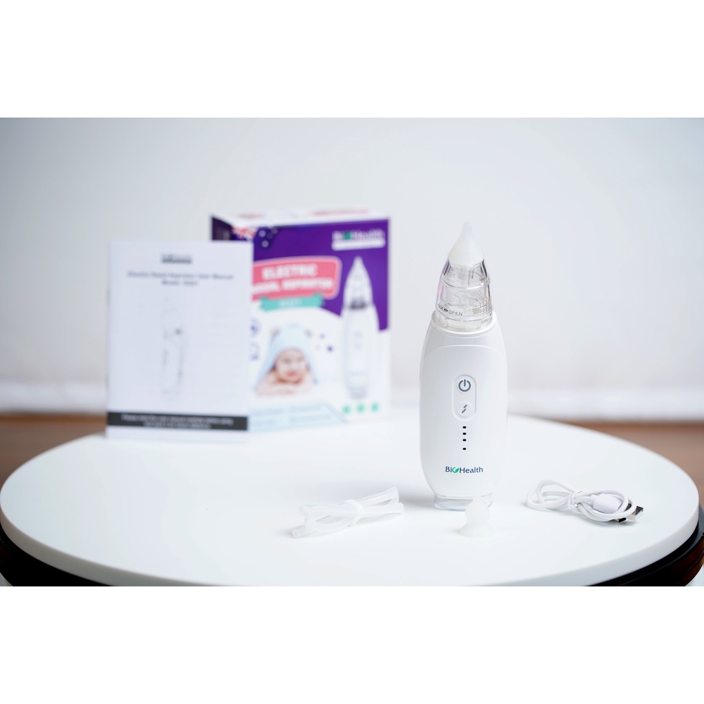 Máy hút mũi cầm tay cho bé BioHealth DQ21 Công nghệ Úc - Hàng chính hãng