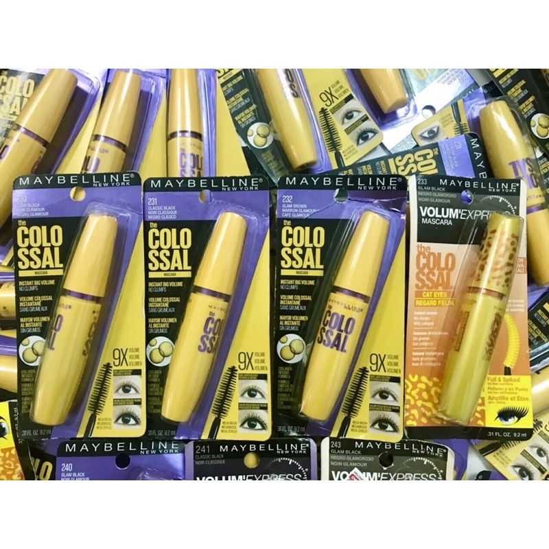 Chuốt mi mascara MAYBELLINE THE COLOSSAL VOLUM EXPRESS  Giá 135k  Xuất xứ Mỹ