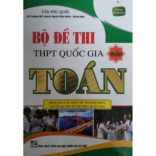 Sách - bộ đề thi thpt quốc gia môn toán