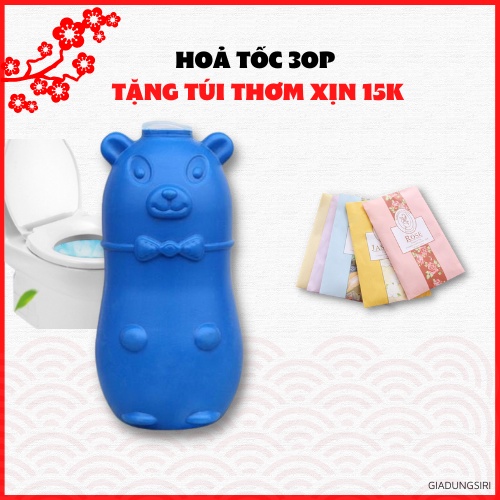 DEAL SỐCLọ Heo Thả Bồn Cầu Diệt Khuẩn Khử Mùi Hôi Bồn Cầu Vệ Sinh Tẩy Trắng Bồn Cầu An Toàn Không Độ