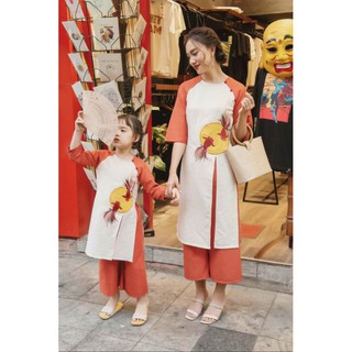 ÁO DÀI CÁCH TÂN BÉ GÁI(HÀNG THIẾT KẾ)