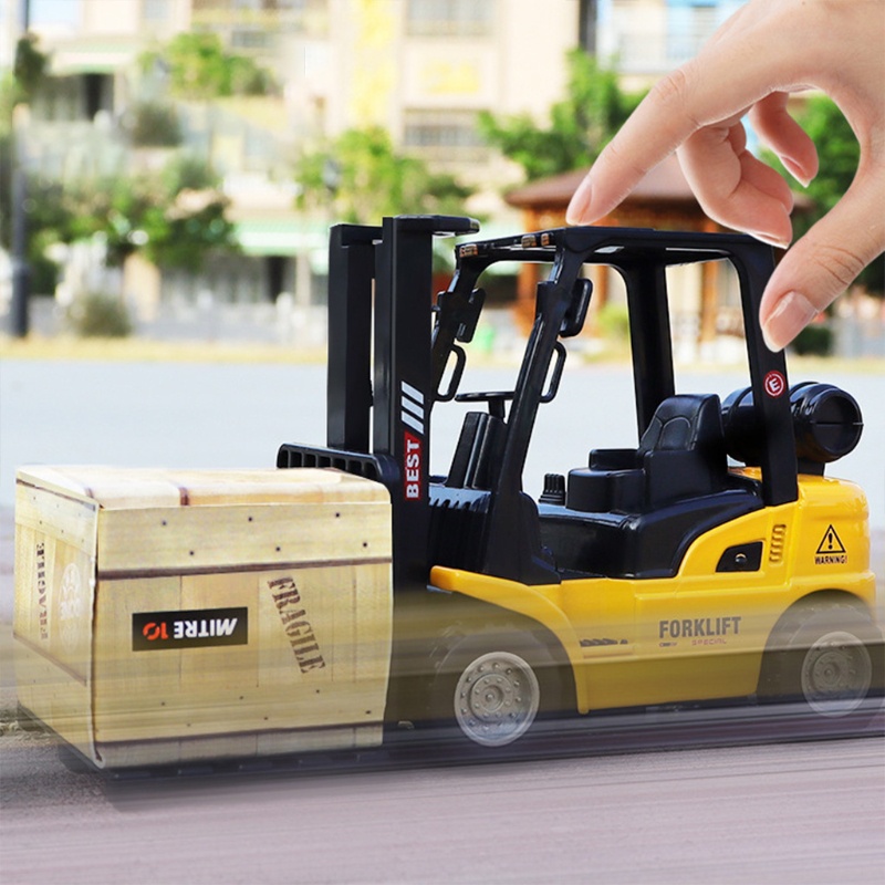 Đồ chơi mô hình xe nâng dành cho bé trai và bé gái 3 tuổi
