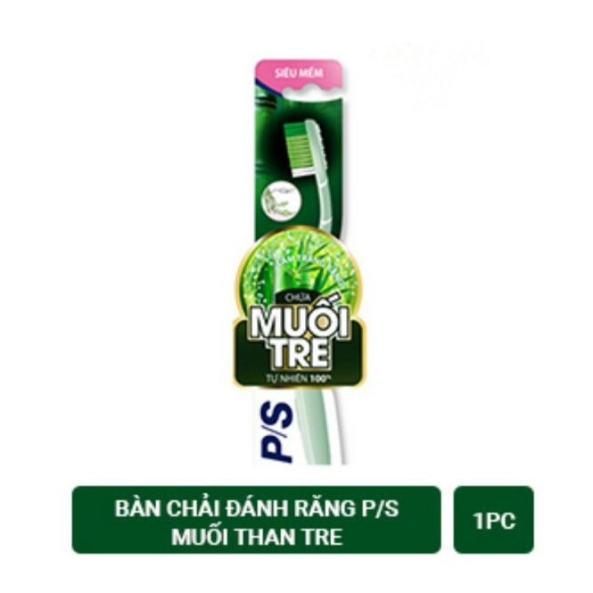 BÀN CHẢI ĐÁNH RĂNG P/S MUỐI THAN TRE