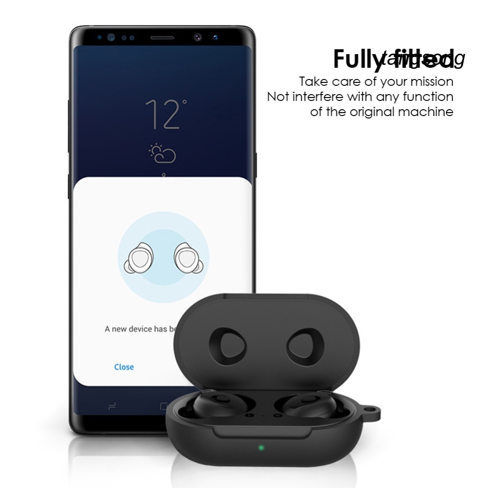 SAMSUNG Vỏ Bọc Bảo Vệ Hộp Đựng Tai Nghe Airpod Bằng Silicon Thiết Kế Ngộ Nghĩnh Đáng Yêu