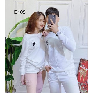 Áo Đôi Thu ĐôngThun Coton Áo Cặp Nam Nữ