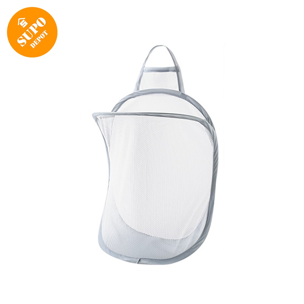 SUPO DEPOT - Giỏ đựng quần áo bẩn  xếp gọn có móc treo tiện lợi