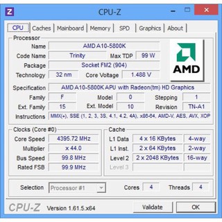 CPU amd A10-5800K