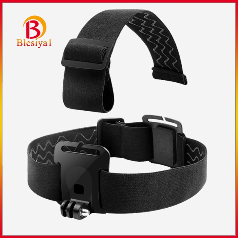 [BLESIYA1] Adjustable Head Strap Belt Mount Holder with Clamp for Sports Camera Phone