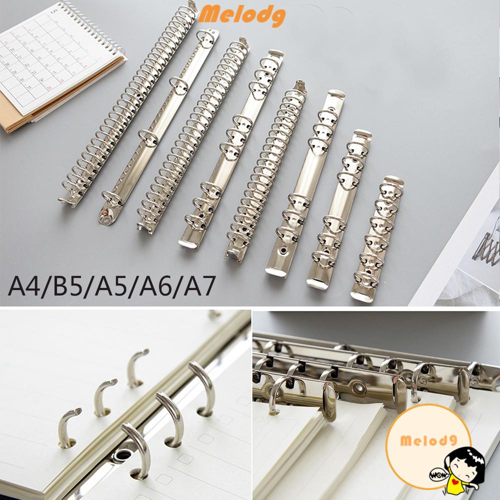 Bìa Kẹp Hồ Sơ/ Tài Liệu Bằng Kim Loại Có Thể Thay Thế Mẫu Mới DIY Dành Cho Văn Phòng A4 / B5/A5/A6/A7