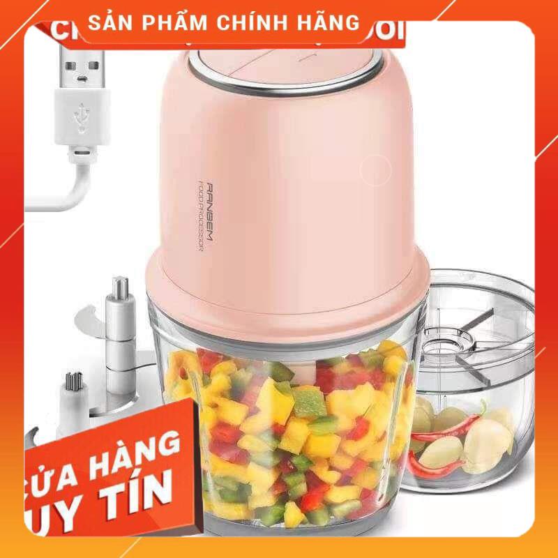 MÁY XAY RANBEM CỐI THUỶ TINH tích điện - Hàng chính hãng bảo hành 12 tháng