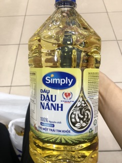 Dầu đậu nành simply chai 2L