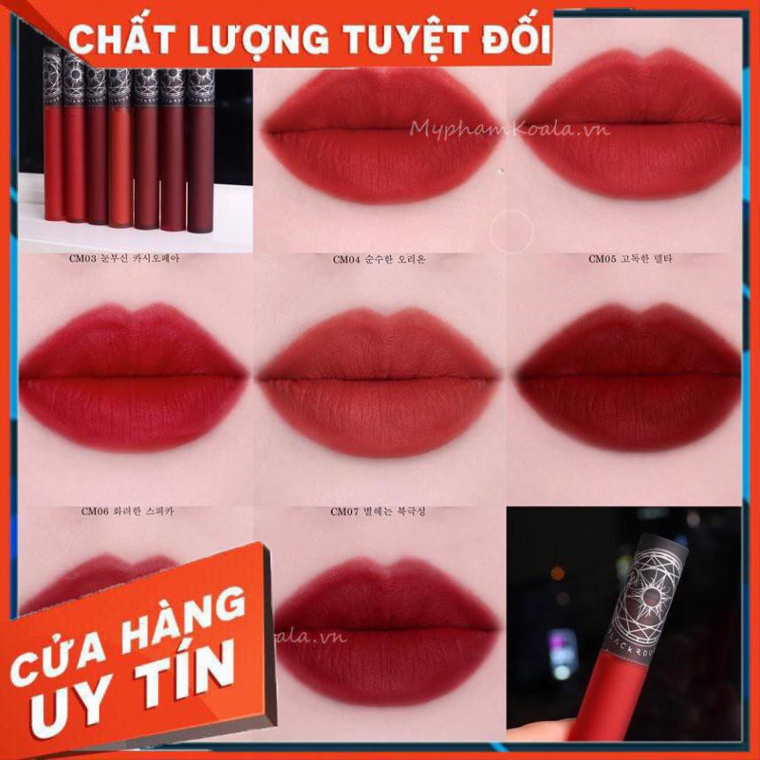 [AUTH] - Son kem lì blackrouge cream matt rouge đủ màu từ ver 1 đến ver 2 [CM 01 -> CM12] [Có sẵn] | BigBuy360 - bigbuy360.vn