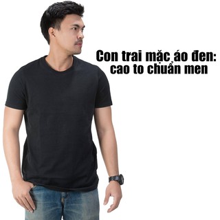 ÁO THUN TRƠN ĐEN