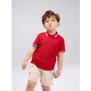 Áo polo trẻ em cafe dáng suông chống tia UV YODY siêu nhẹ siêu mát kiểm soát mùi cơ thể khử khuẩn- APK5129