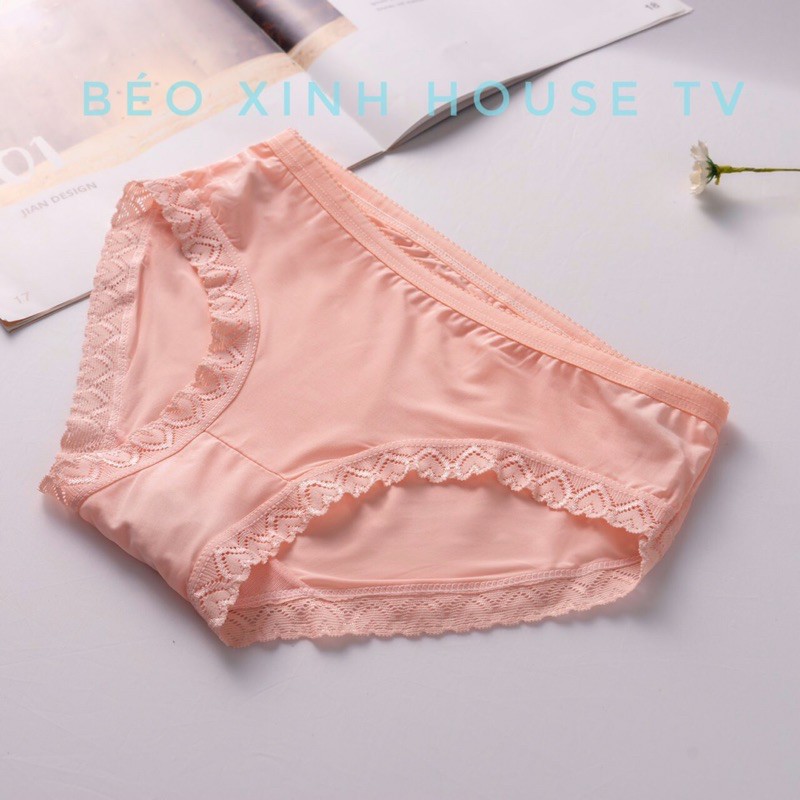 Quần Lót Cao Cấp Ren Lụa Freesize 38-58kg