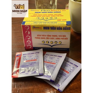 Men tiêu hóa sống cho chó mèo Pharbiozym - túi 5g