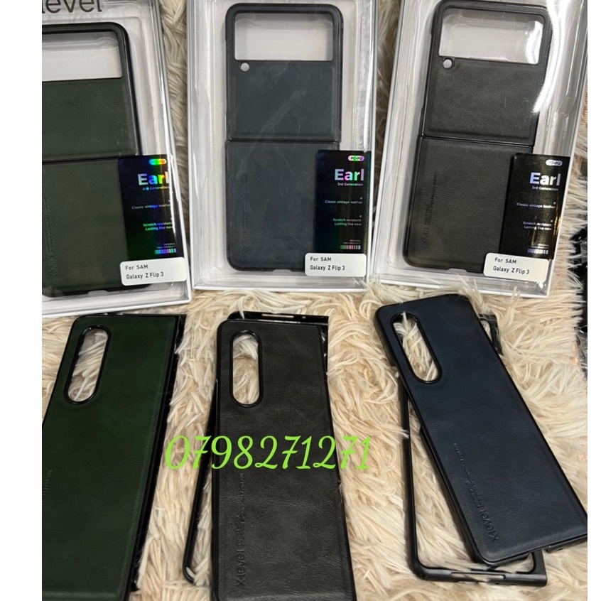 CHÍNH HÃNG (X-Level) Ốp lưng da cao cấp samsung ZFOLD5, ZFLIP5 ZFLIP5 5G Z FOLD FLIP 5