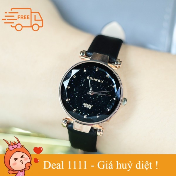 Đồng hồ nữ DK dây da đẹp