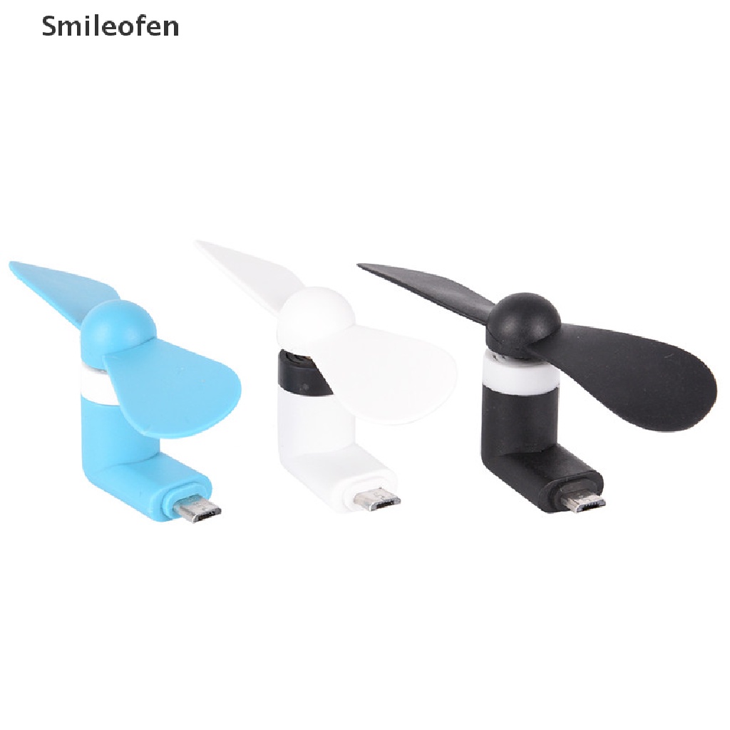 Quạt Điện Mini Làm Mát 2 Trong 1 Cho Điện Thoại Android Samsung