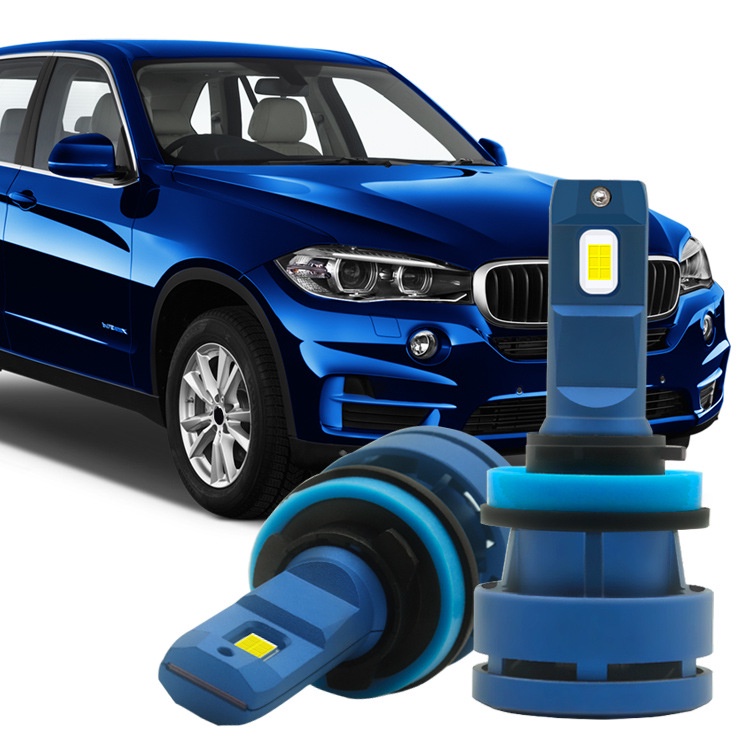 Set 2 Đèn Pha Led CANBUS H8 Led H7 H11 9005 HB3 9006 HB4 Ánh Sáng Trắng / Vàng Dành Cho Ô Tô BMW Toyota Skoda Ford