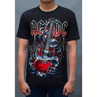 vzLe /Áo ACDC - Rock band tee - Áo Rock
