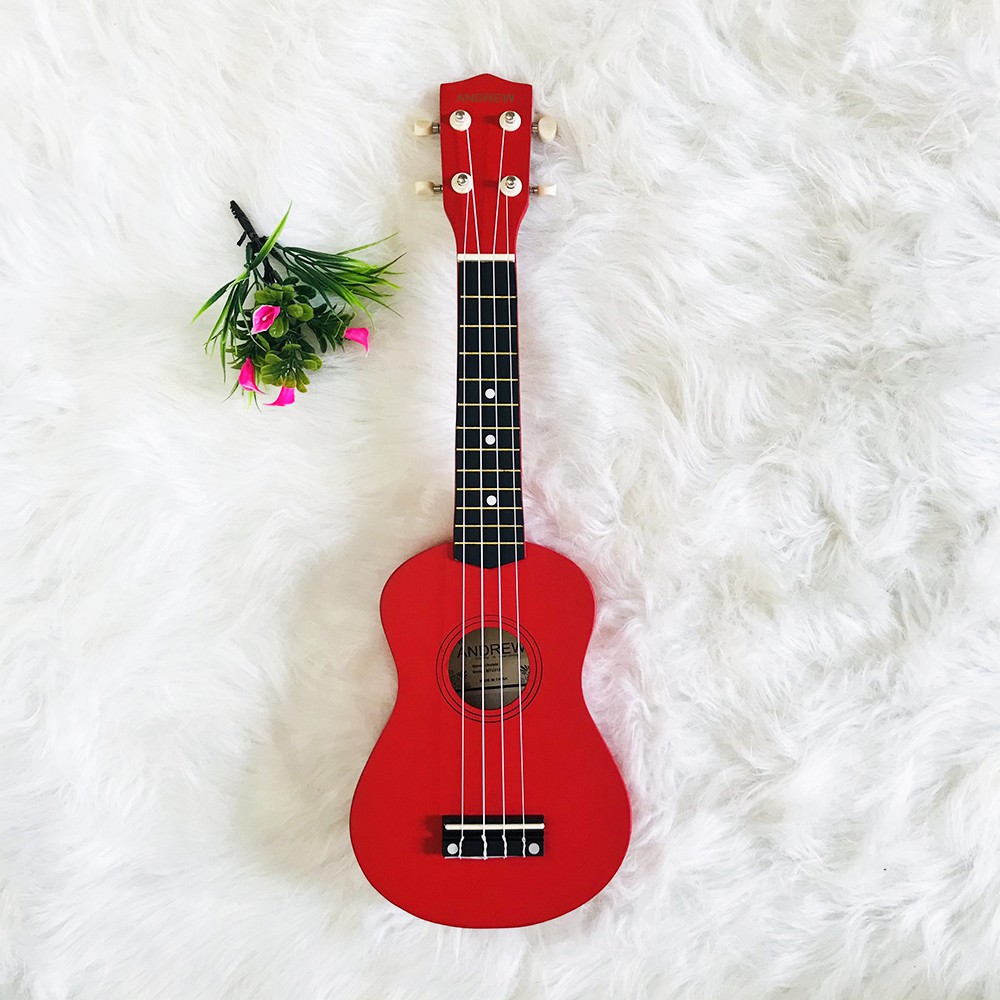 [Ukulele giá rẻ] Đàn Ukulele Soprano (21inch) nhiều màu sắc, hoạt hình dễ thương ( Tặng móng gảy, GT)