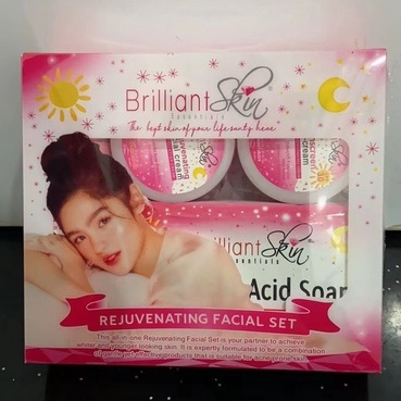 Sét Kem Trẻ Hóa Làn Da Rực Rỡ Brilliant Skin Essentials