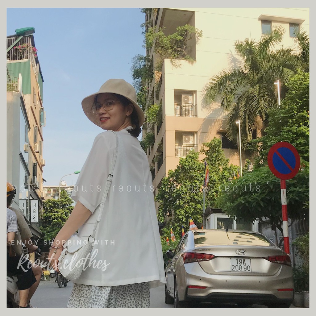 Áo vest nữ tay lỡ Blazer tay lỡ ảnh thật Thời trang nữ Reouts | BigBuy360 - bigbuy360.vn