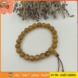 Vòng phong thủyFREESHIPVòng đeo tay gỗ 8 ly mang lại may mắn, tài lộc
