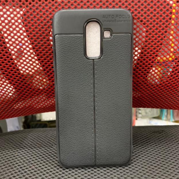 Ốp lưng samsung J8 dẻo kiểu Vân da AD_case shop