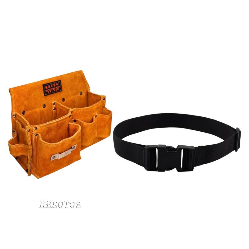 Thắt Lưng Oxford Dày Nhiều Túi Đựng Dụng Cụ Thợ Điện Kesoto2