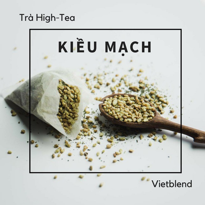 Trà Lúa Mạch/ Trà Kiều Mạch Hightea Đài Loan cao cấp gói 600g - Thơm Ngon