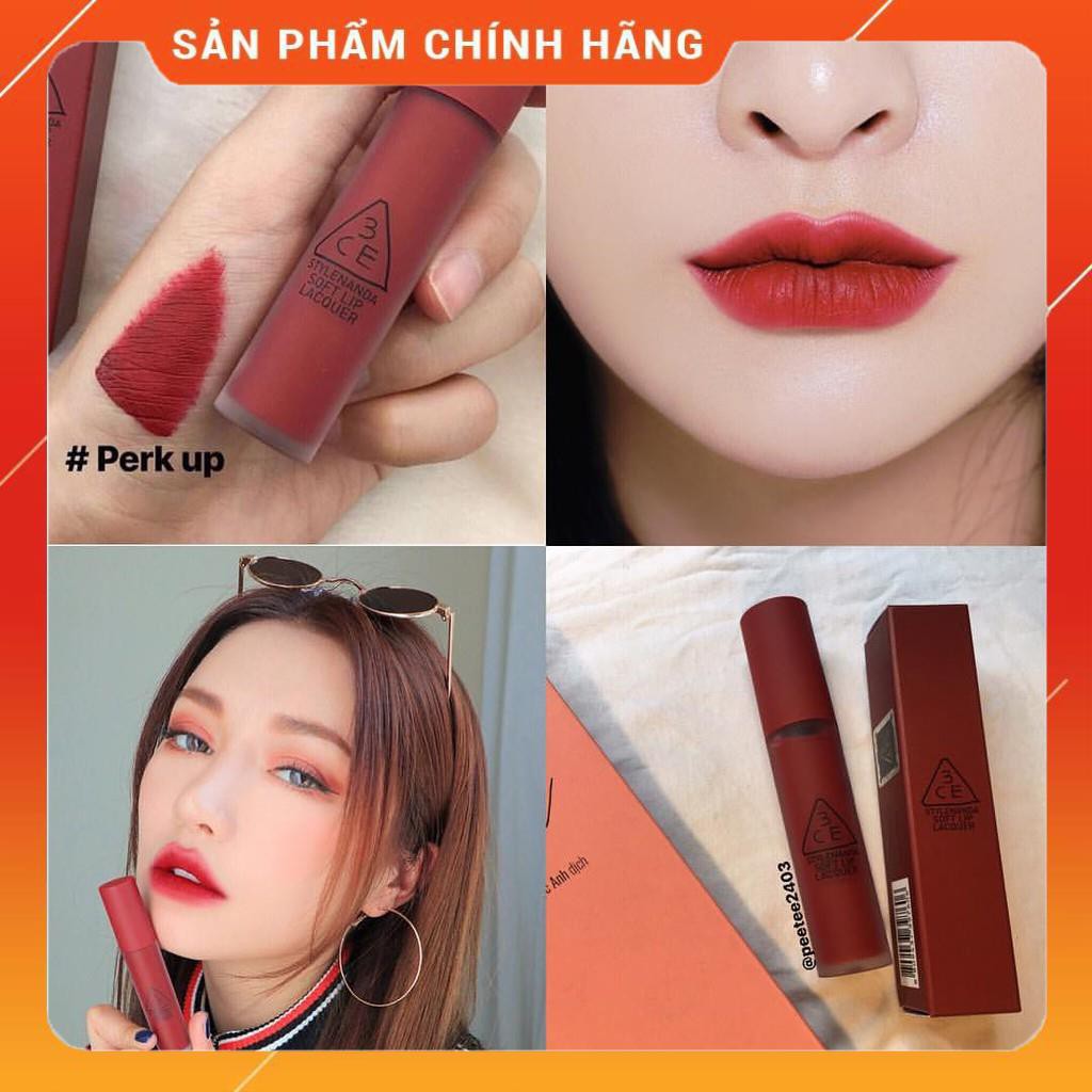 Son 3CE Đỏ Hồng Trầm # PERKup