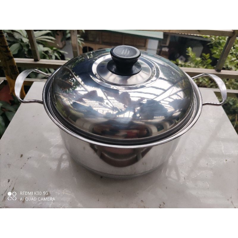 Xoong / Nồi inox 22cm 🔥FREESHIP🔥 Dùng mọi loại bếp