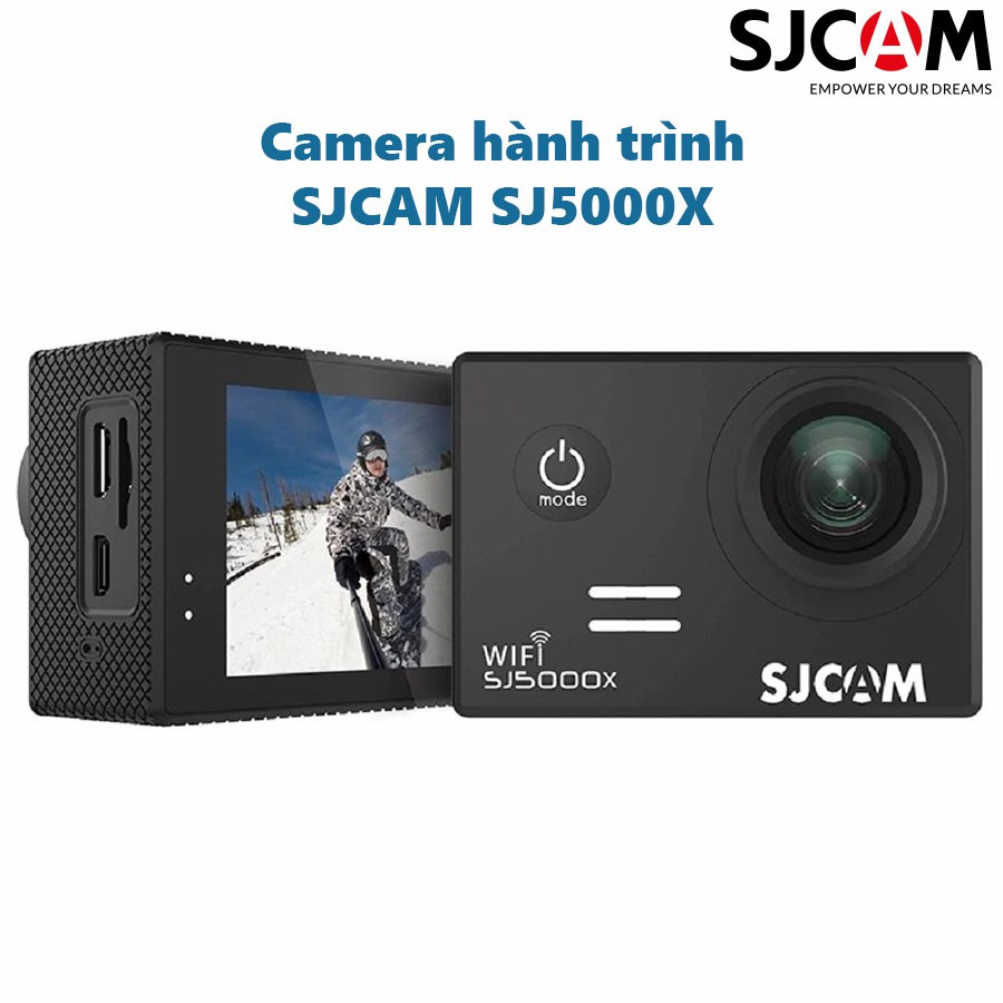 [Mã 2404EL10K giảm 10K đơn 20K] Camera hành trình SJCAM SJ5000X - Bảo hành 12 tháng - Điện máy Center