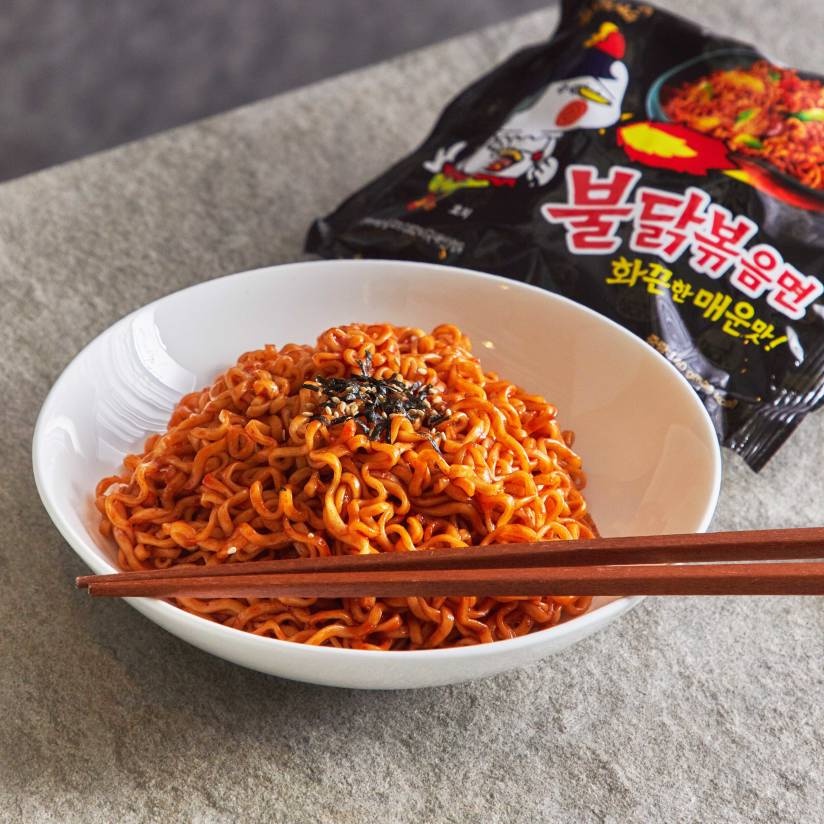 Mì gói Hàn Quốc (mì gà cay samyang, mì shin Nongshim, mì Ottogi)