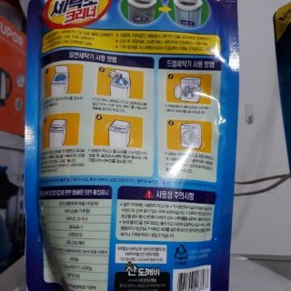 Túi tẩy lồng máy giặt 450g