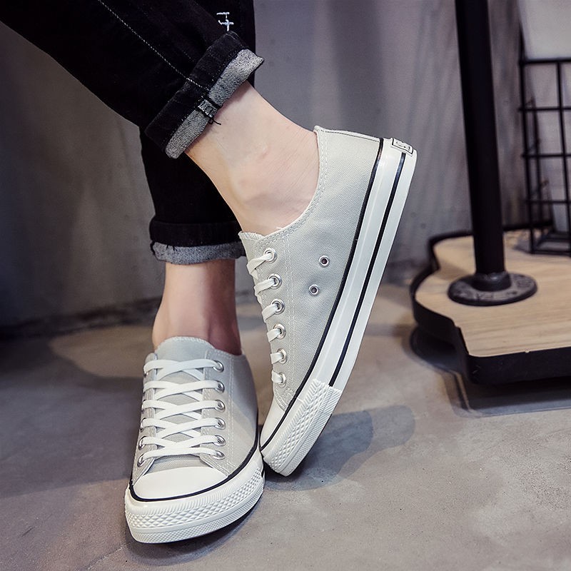 Giày Thể Thao Vải Bạt Thời Trang Hàn Cho Nam Nữ