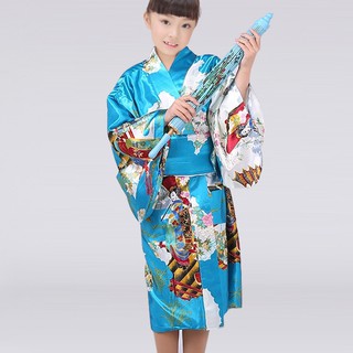 Yukata kimono cho bé gái . Hàng đặt trước 10 ngày.