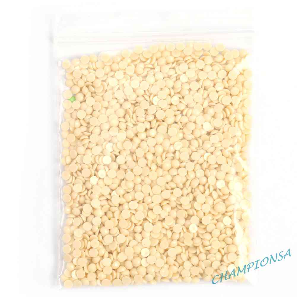 ~ Championss ~ 1 Túi Hạt Pha Lê Tròn Đính Kim Cương Giả Bằng Nhựa Resin