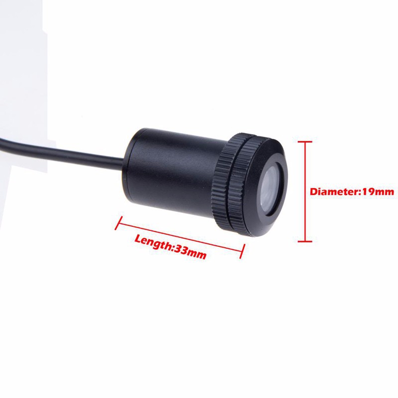 Đèn LED Laser Chiếu Logo Gắn Cửa Xe Hơi Ford Mustang Pony Ghost Shadow