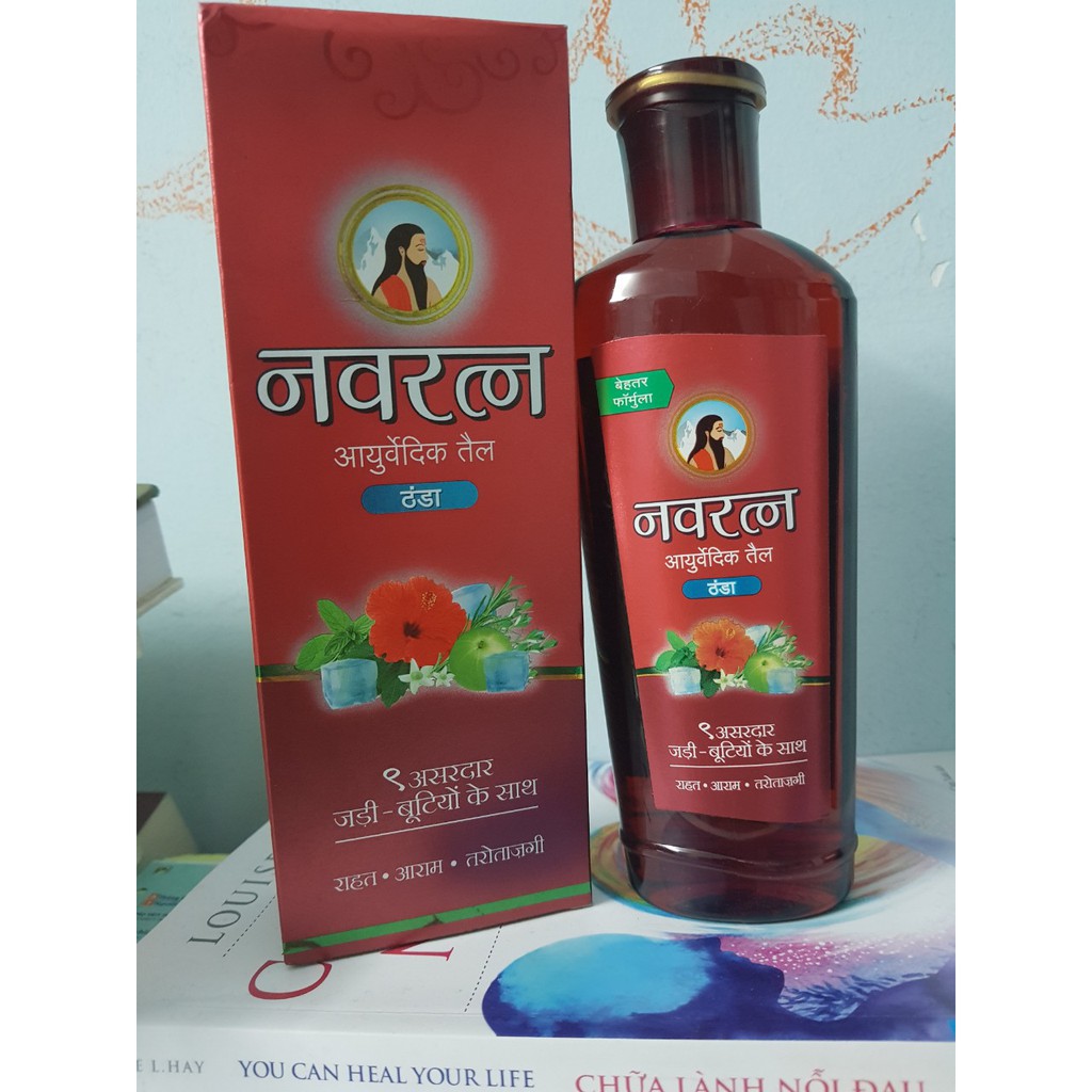 DẦU THẢO DƯỢC NAVRATNA (ẤN ĐỘ) 200ML | BigBuy360 - bigbuy360.vn