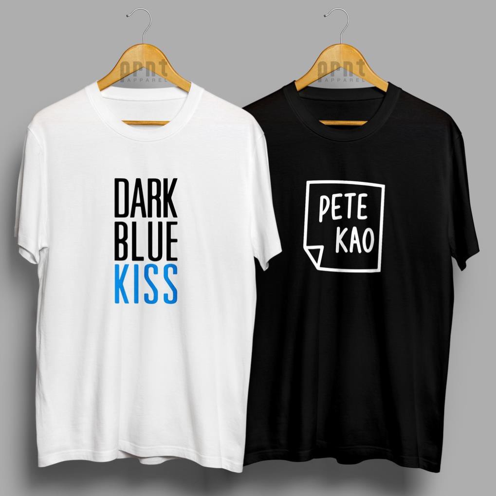 Áo thun Dark Blue Kiss PeteKao Thai BL Drama Shirt