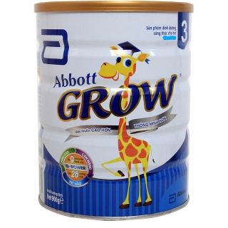 Sữa abbott grow 3 900g date 2022