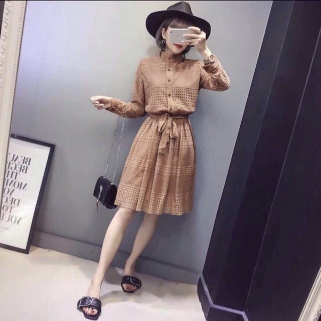 Đầm xoè ren Asos VNXK